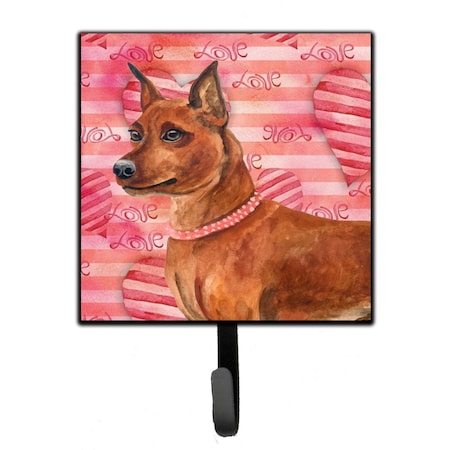 Carolines Treasures Miniature Pinscher Love Leash or Key Holder BB9743SH4
